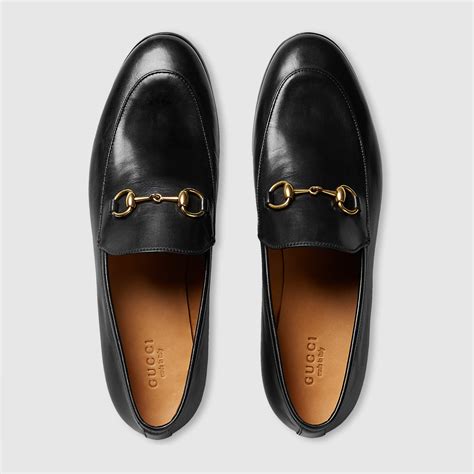 gucci jordaan leather loafer true to size|gucci jordaan leather loafer women's.